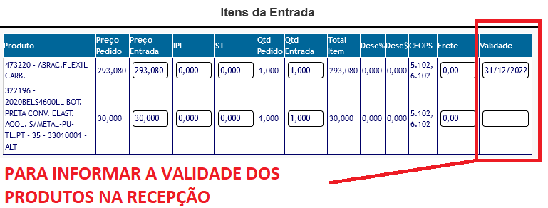 Controle de Vencimentos de Validade de Produtos – HostMundo